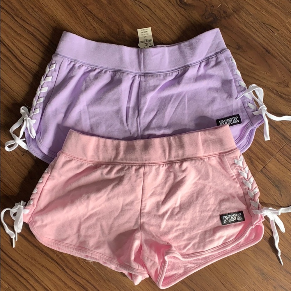 vs pink shorts